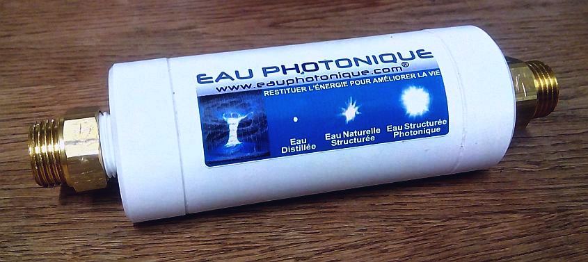 Unit� Photonique d' Eau Structur�e mod�le portable